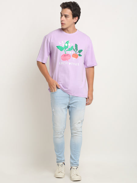 Let's Root For Each Other - Viola Oversized T-Shirt