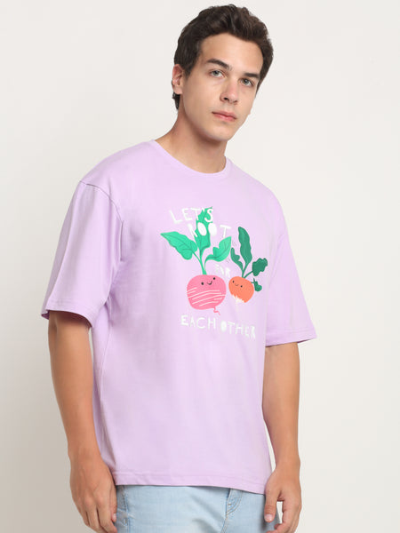 Let's Root For Each Other - Viola Oversized T-Shirt