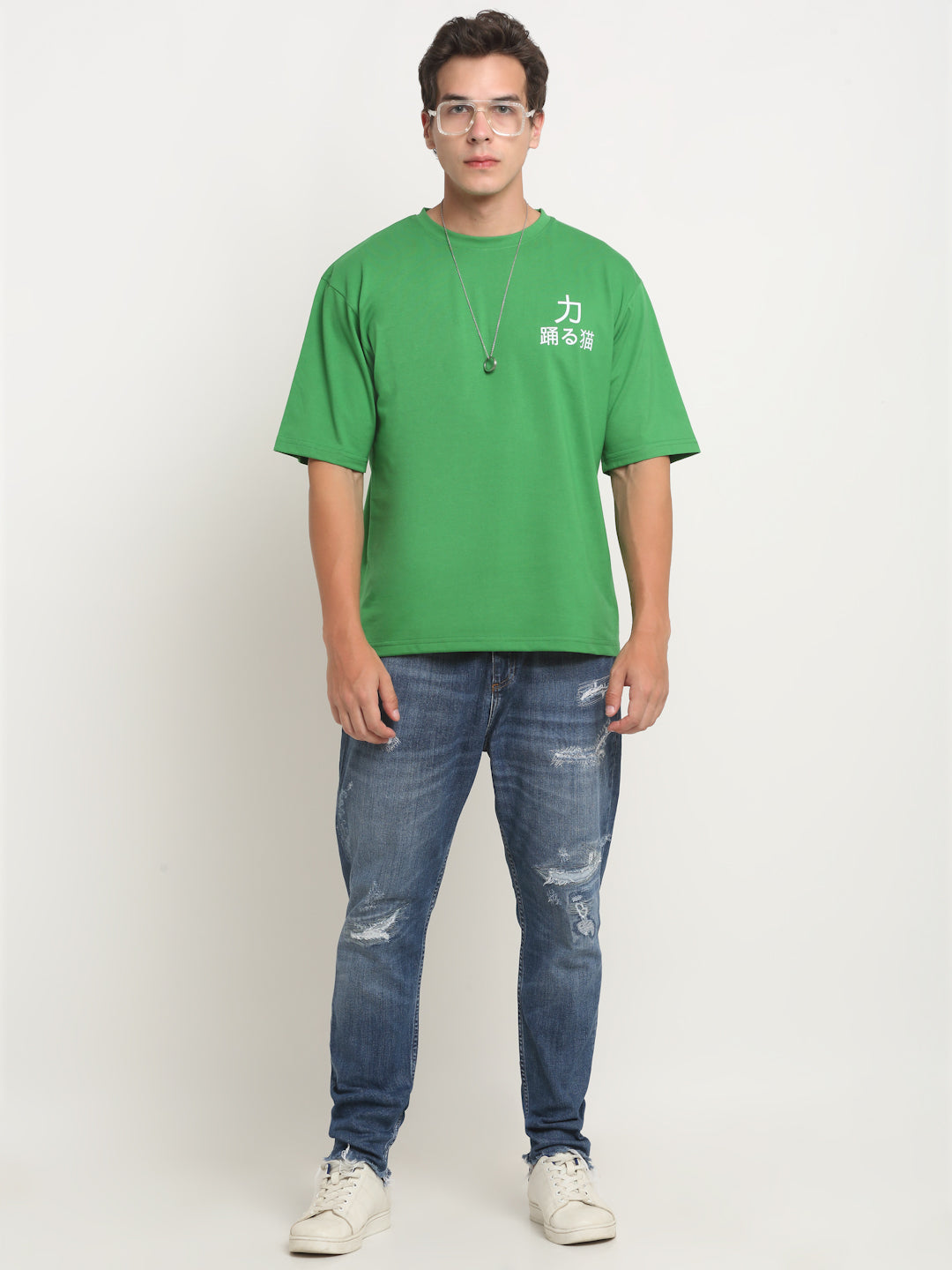 Tom Bond - Green Oversized T-Shirt