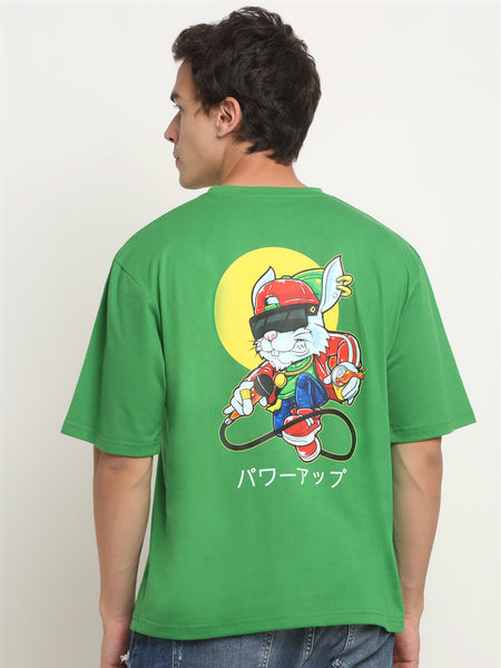 Tom Bond - Green Oversized T-Shirt