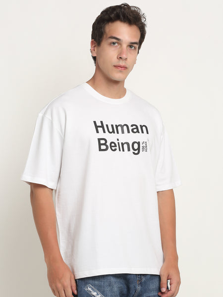 100% Human Being Oversized T-Shirt