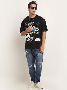 The Flying Man Oversized T-Shirt