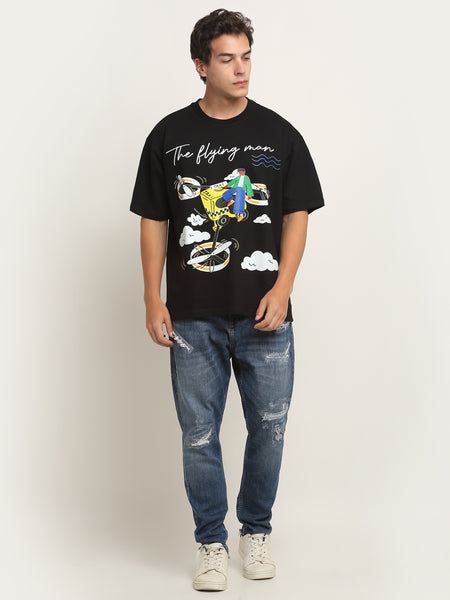 The Flying Man Oversized T-Shirt