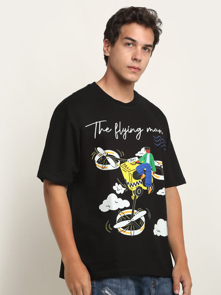 The Flying Man Oversized T-Shirt