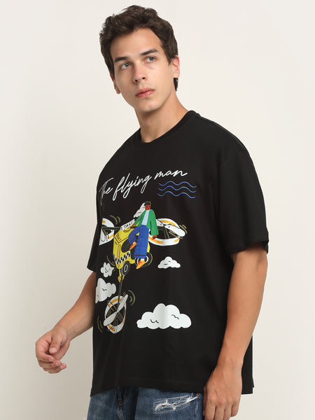 The Flying Man Oversized T-Shirt