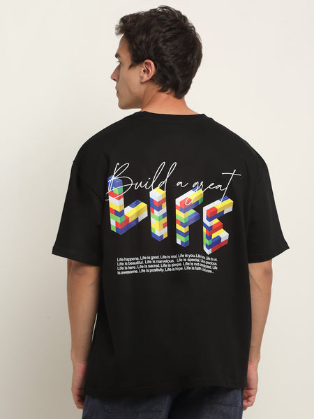 Build A Great Life Oversized T-Shirt