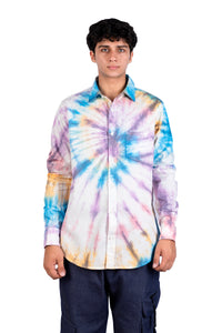 Happy Again Spiral Tie Dye Shirt