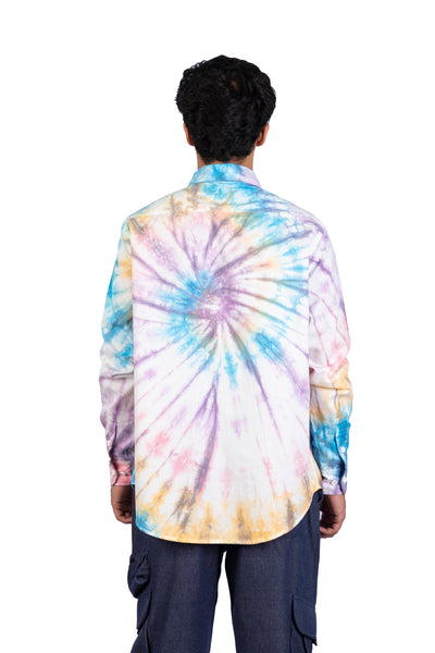 Happy Again Spiral Tie Dye Shirt