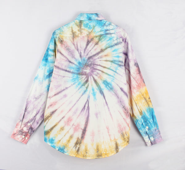 Happy Again Spiral Tie Dye Shirt