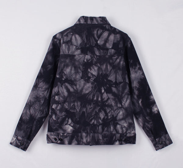 Marble Indigo Tie Dye Jacket