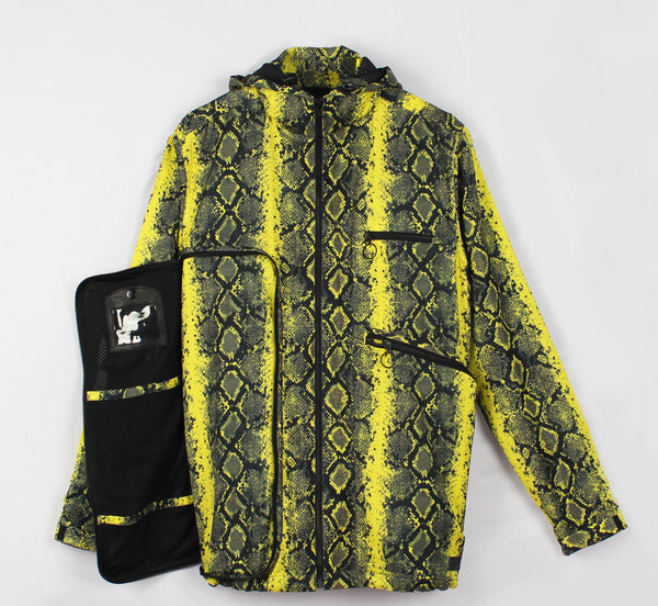 Lime Python Techno Jacket