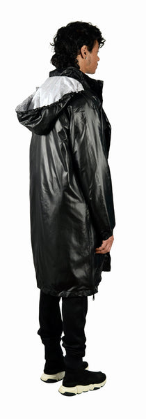 Recycled Polyester Packable Long Jacket